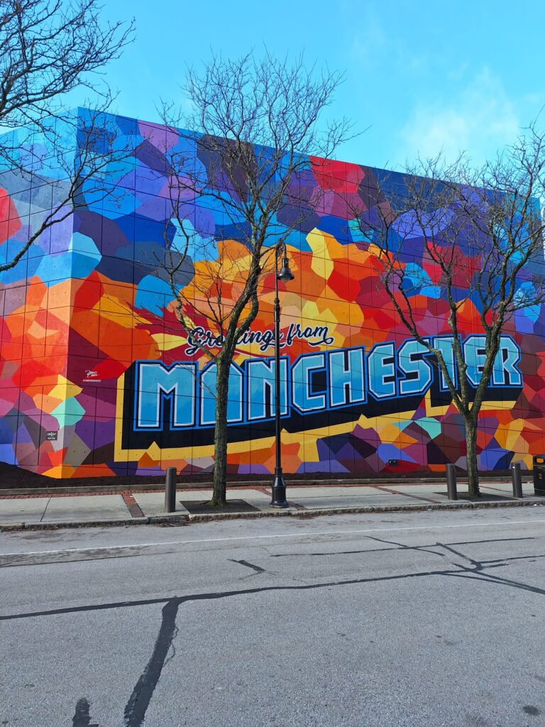 Manchester New England street art