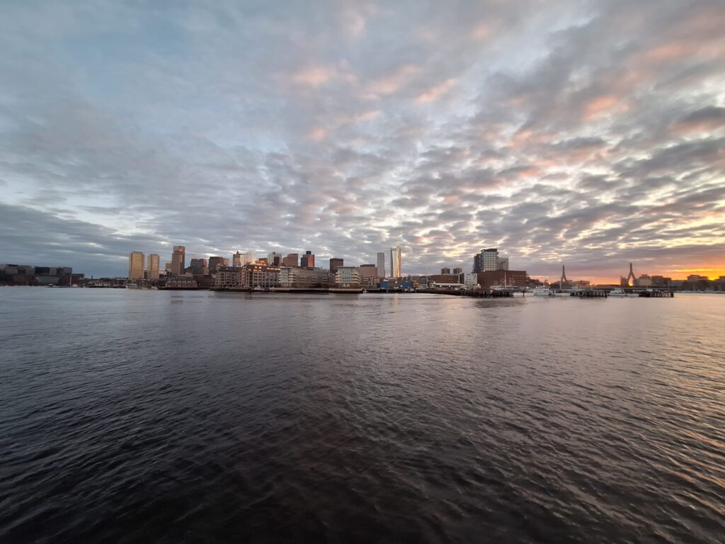 Boston sunset cruise