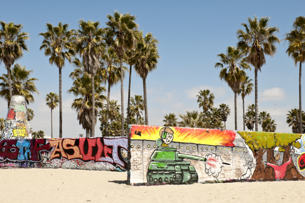 Venice Beach LA streetart Amerika