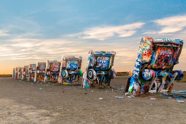 Route 66 Cadillac ranch