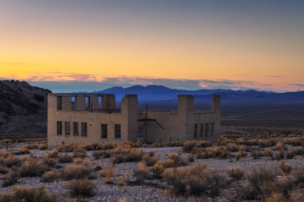 Rhyolite Nevada ghost towns