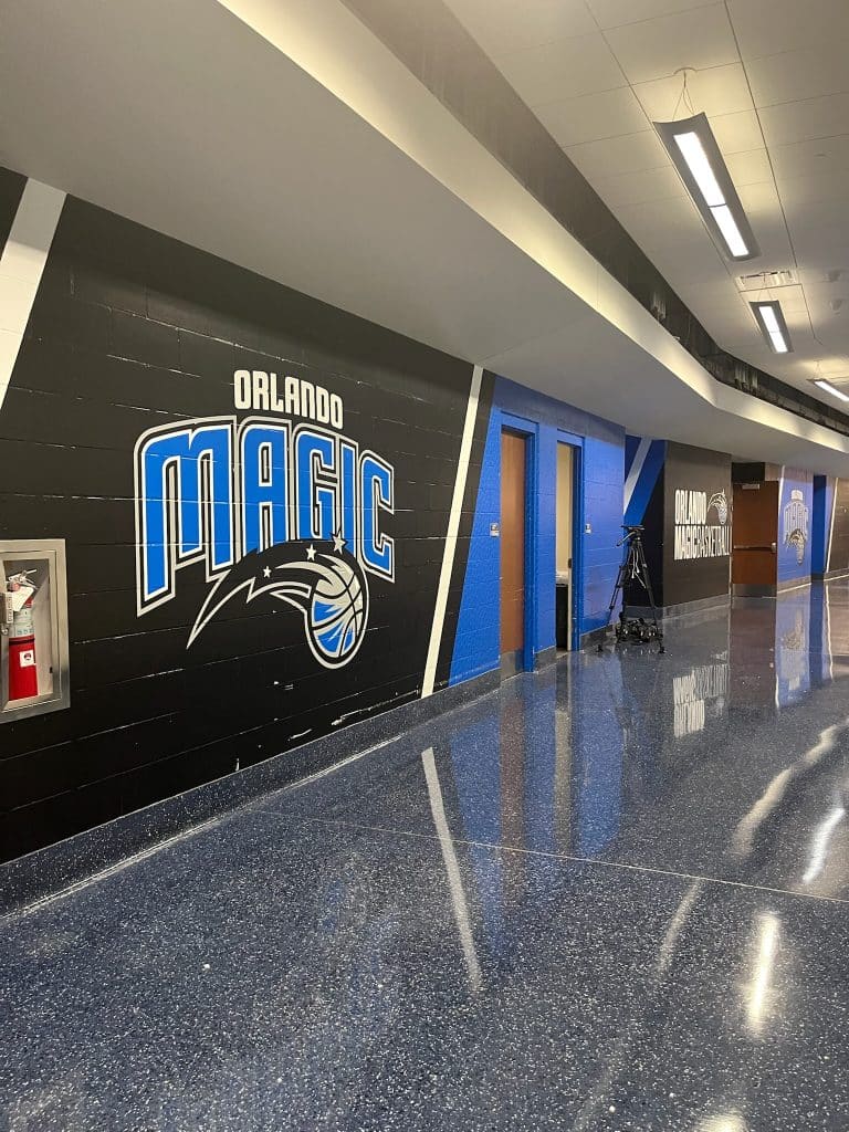 Orlando Magic backstage tour
