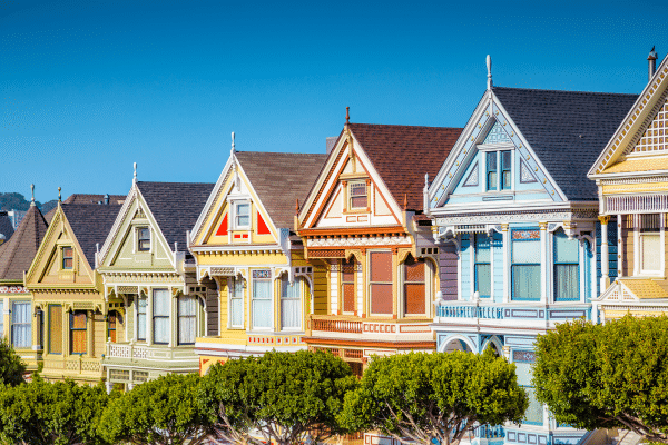 Painted ladies San Francisco