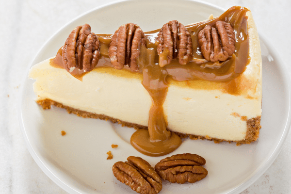 Pecan cheesecake