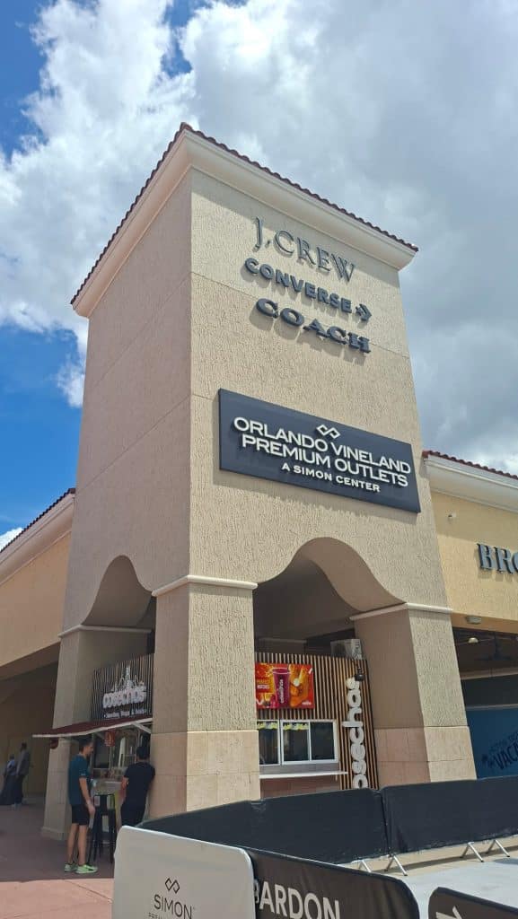 Ingang Orlando Vineland Premium Outlets